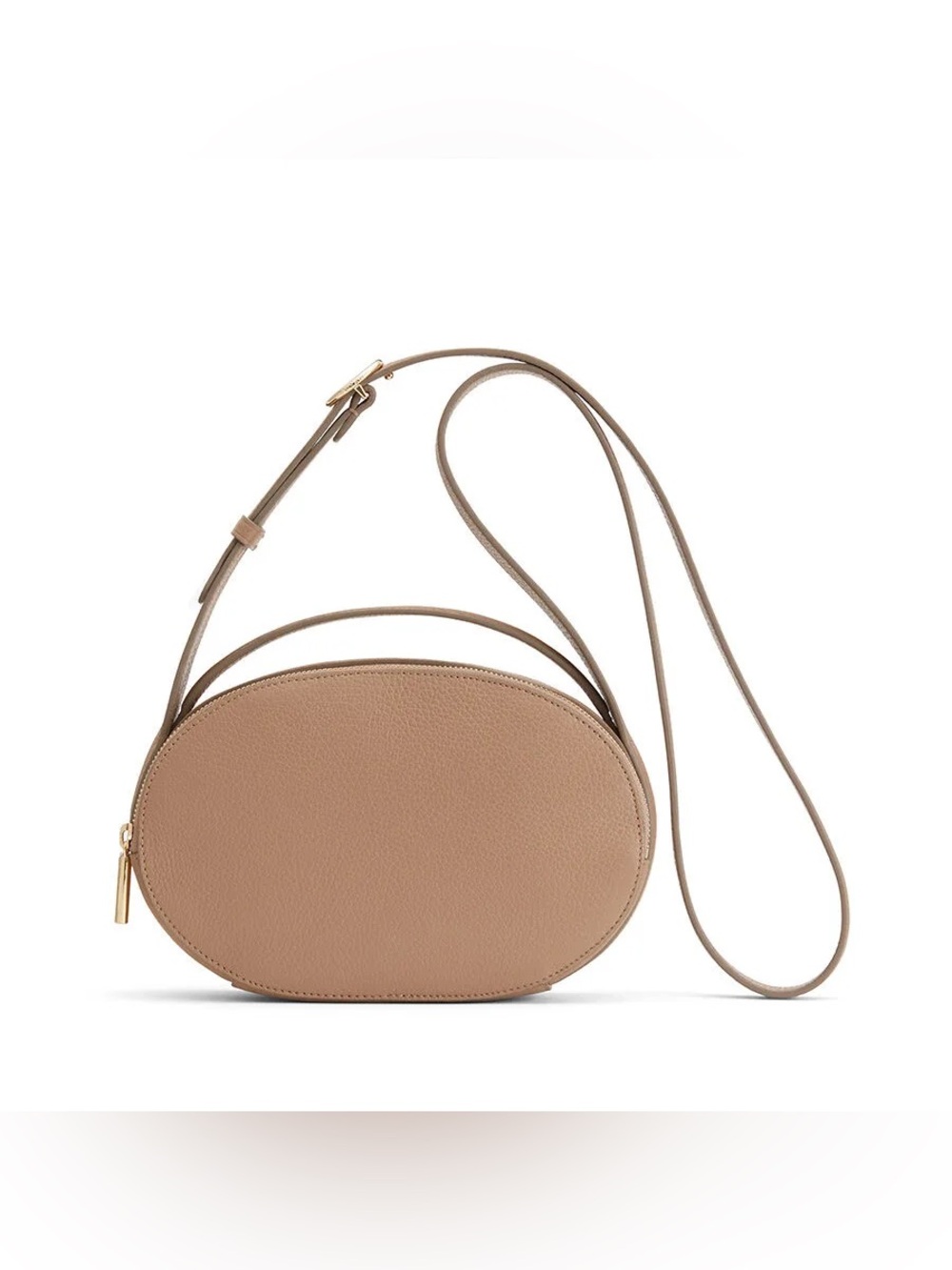 CUYANA Top Handle Crossbody Bag in Cappuccino
